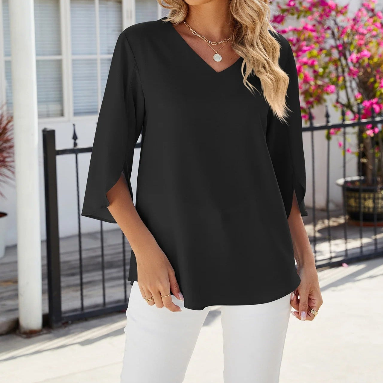 LARA - Women's leisure blouse