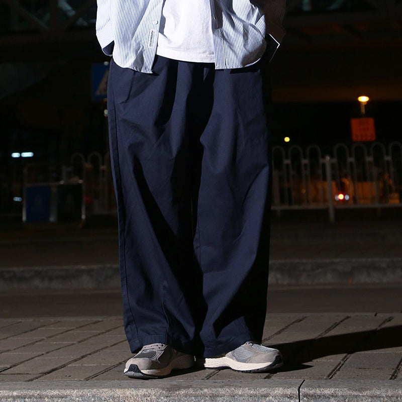 Japanische Weite Hosen mit weitem Bein