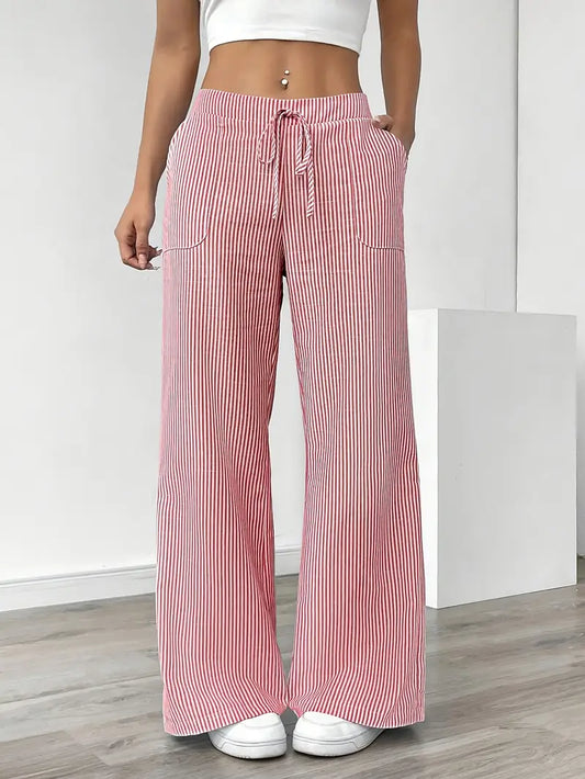 KARINA - STILVOLLE GESTREIFTE HOSE