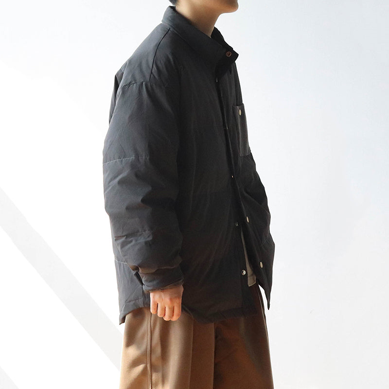 Japanische Retro Wasserabweisende Entendaunenhemd Daunenjacke