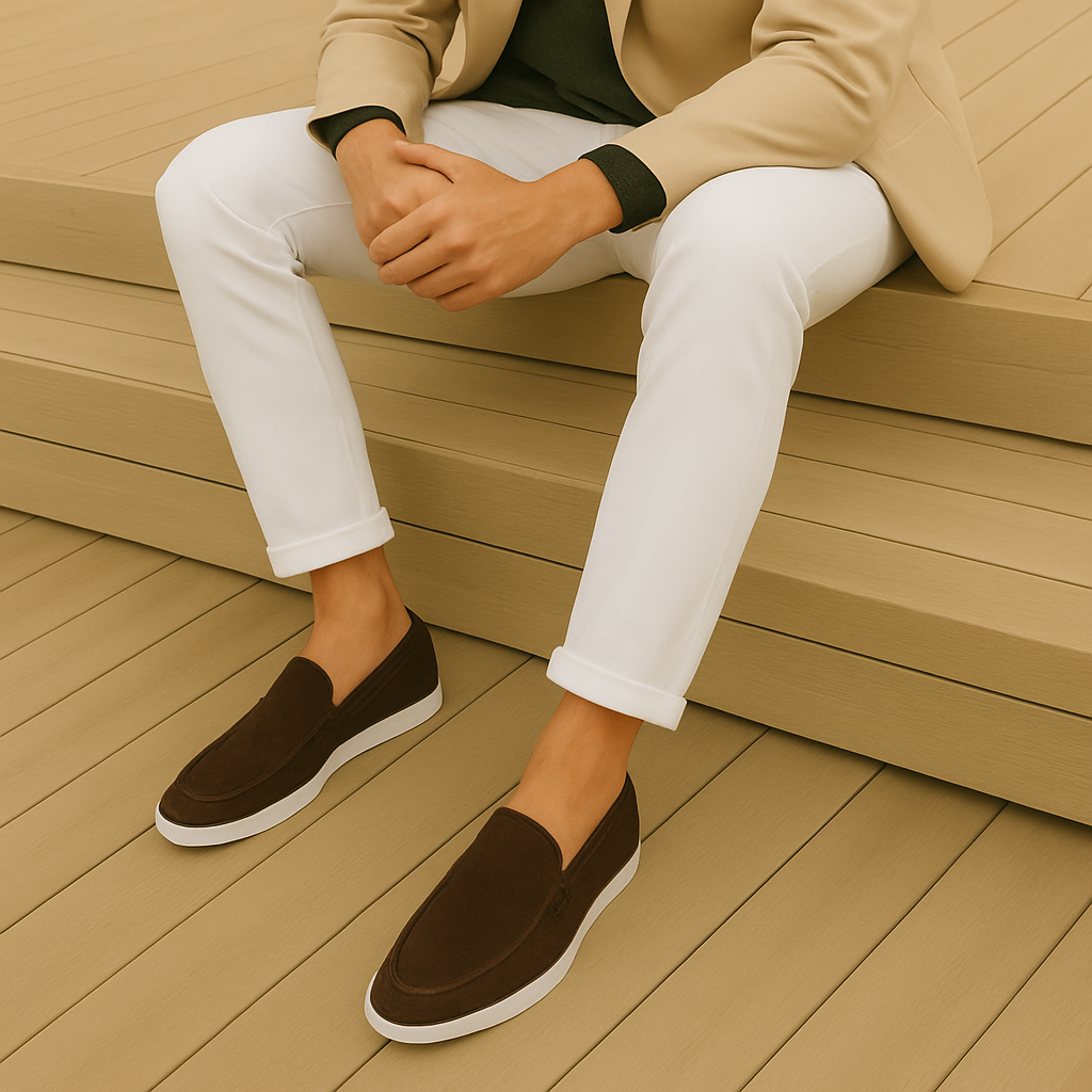 Silvan - Elegante Wildleder-Slipper