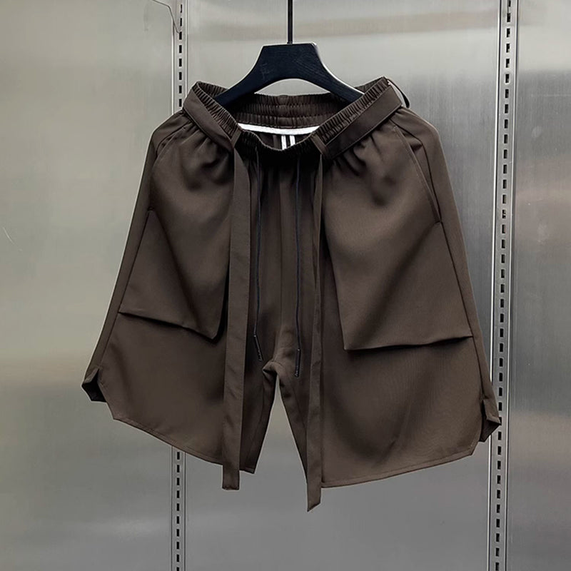 Lose Shorts mit geradem Bein