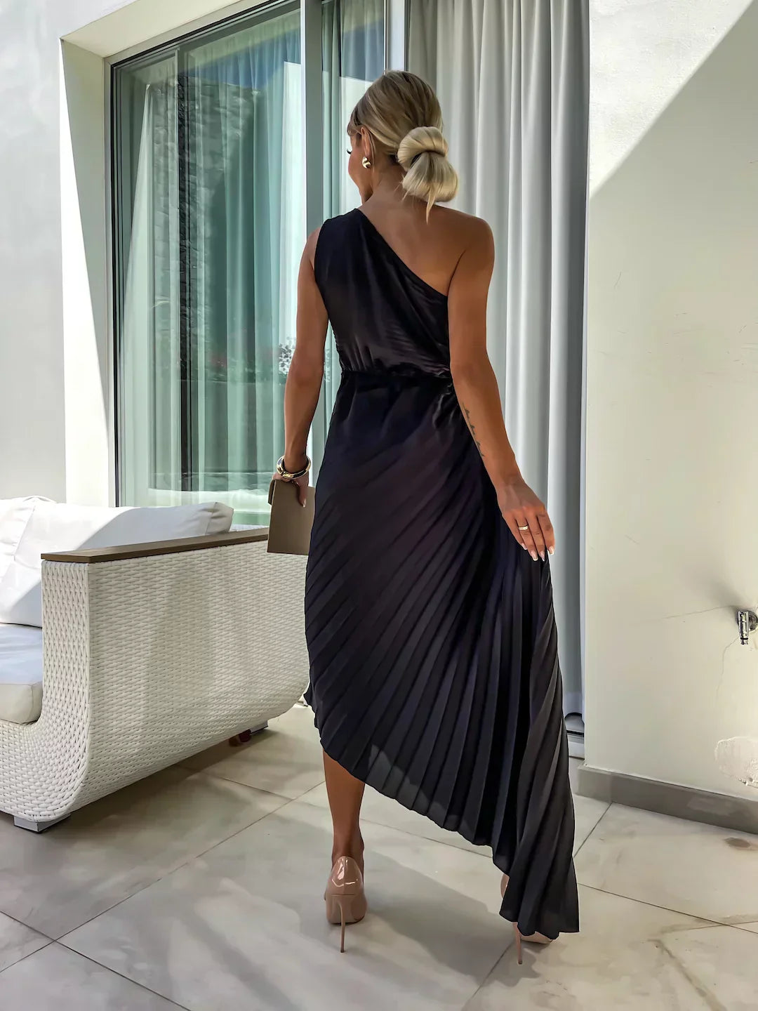 Lizbeth - Blumenkleid mit freier Schulter