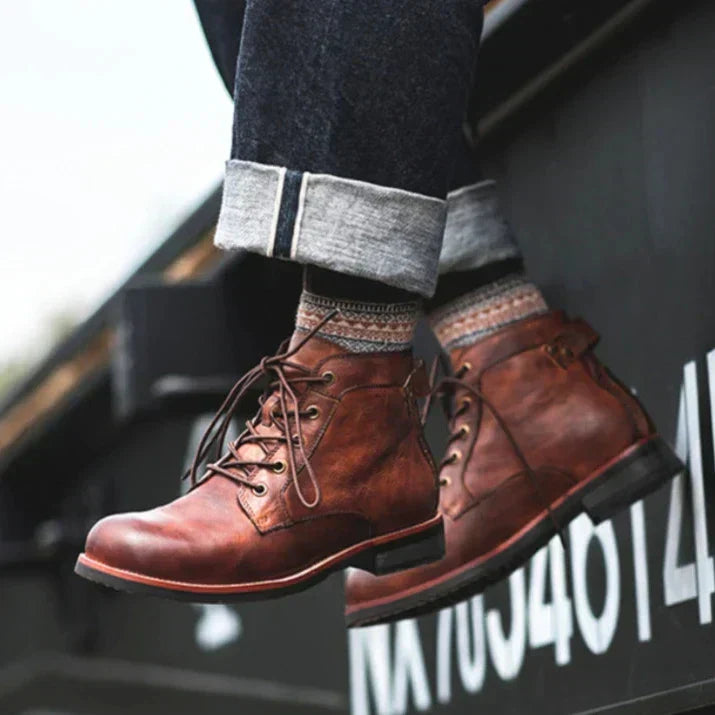 Harvey - Herren Lederstiefel
