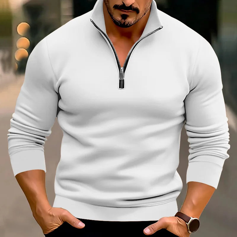 Levi - Lässiger Pullover mit Reißverschluss