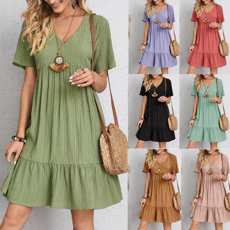 Mathilda – Bohème Swing Kleid für Damen