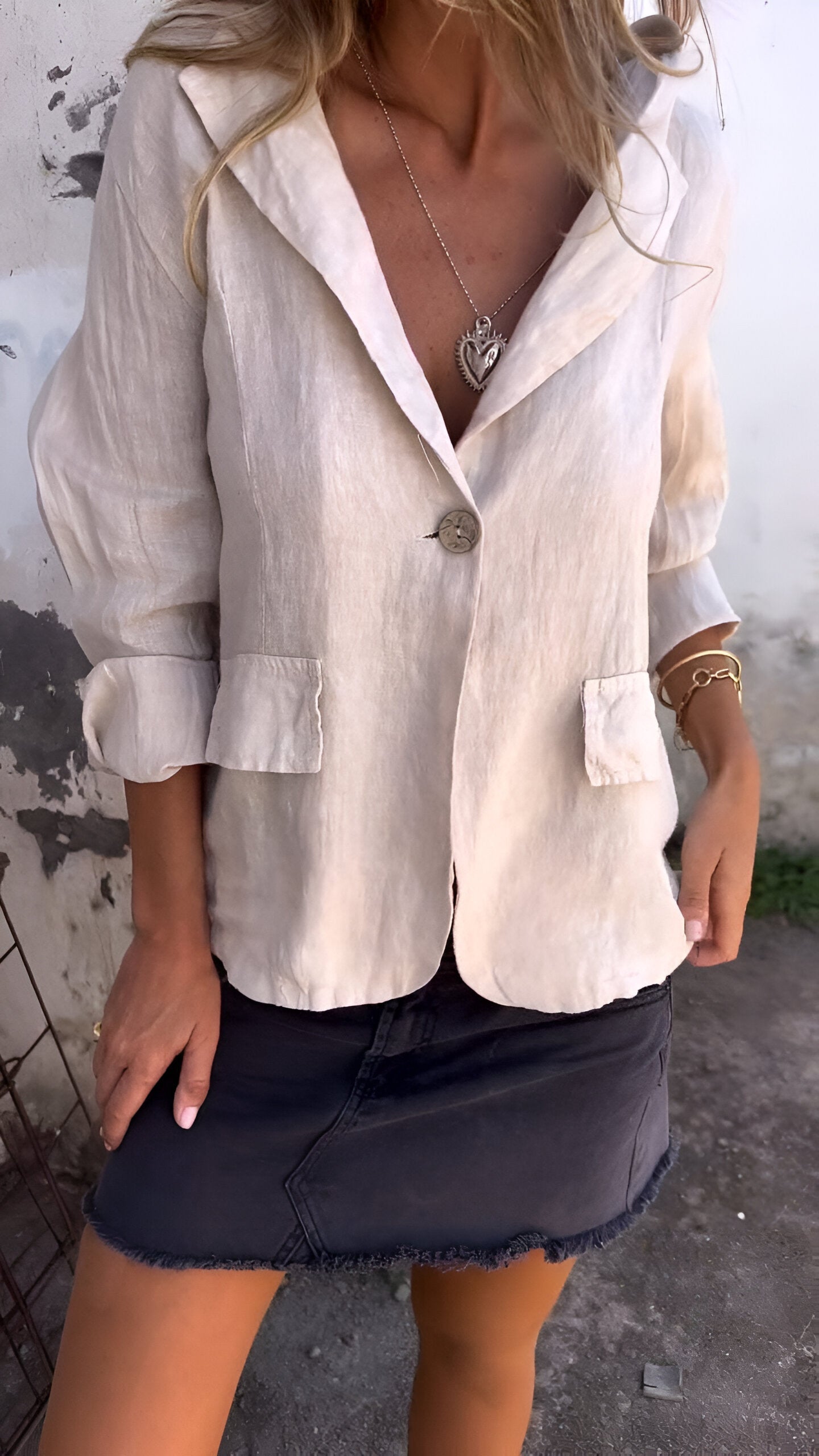 Petra - Oberteil donna stile blazer