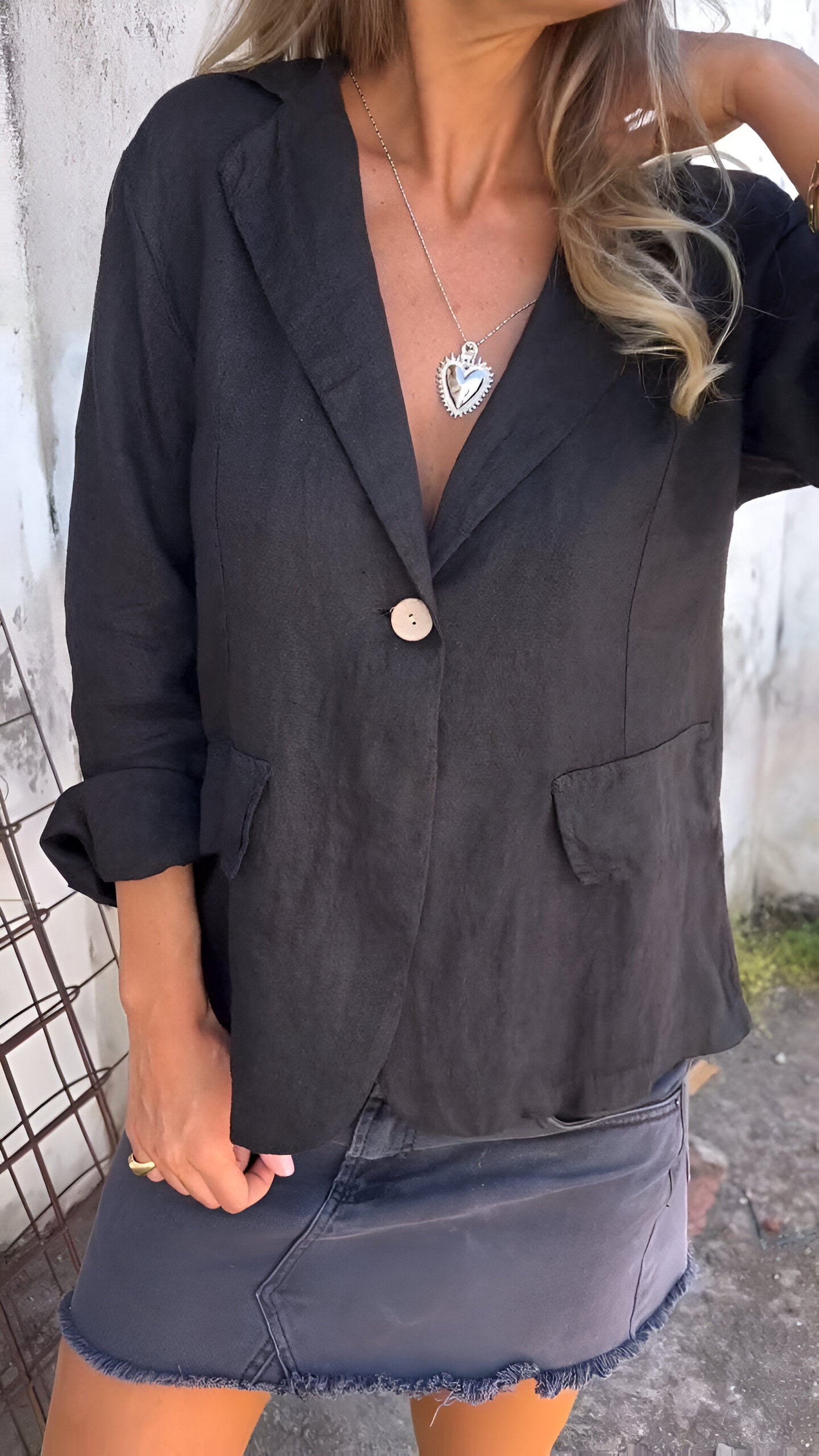 Petra - Oberteil donna stile blazer