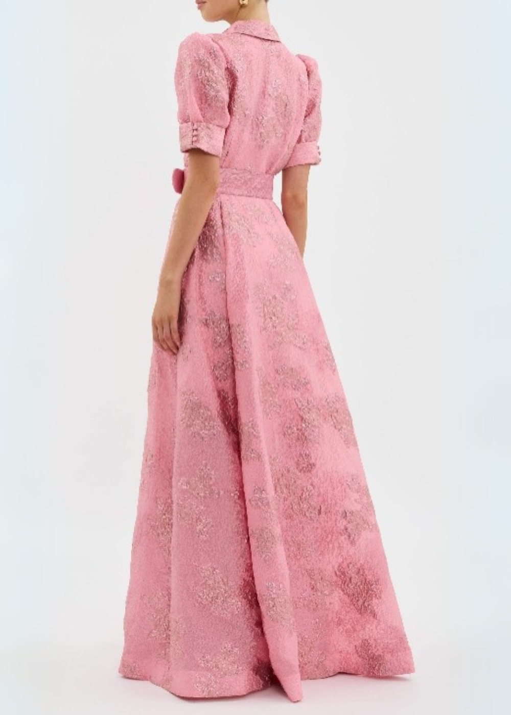 Pearl - Elegantes Kleid mit kurzen Puffärmeln