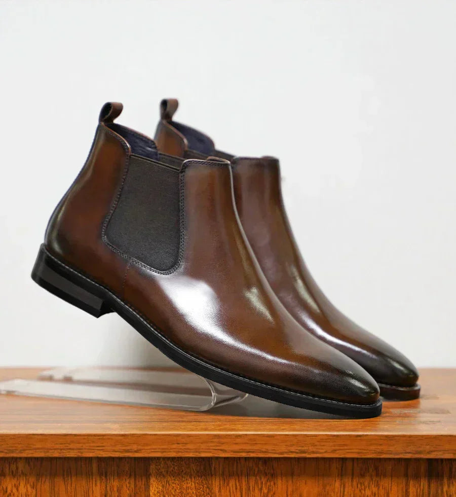 Brian – Edle Chelsea-Boots aus Leder
