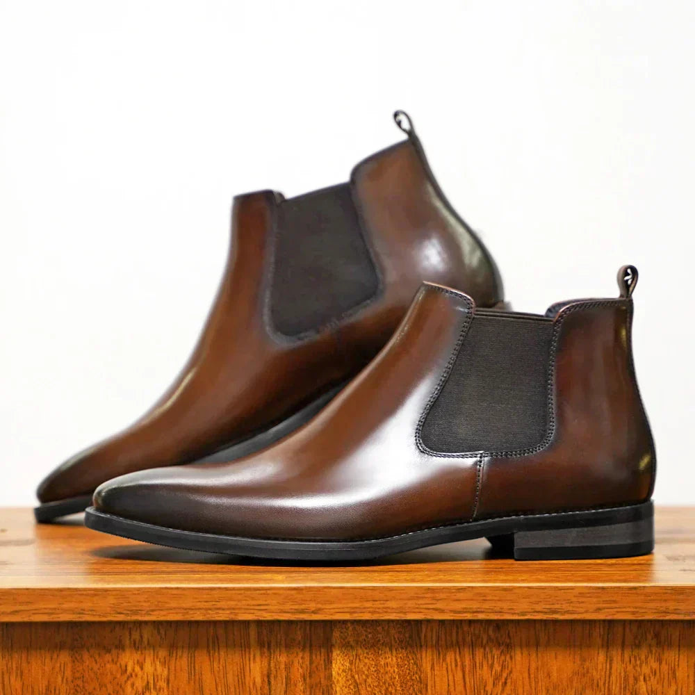 Brian – Edle Chelsea-Boots aus Leder
