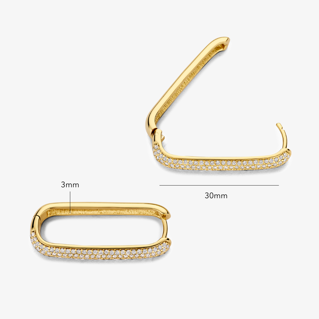 Store Icon Pavé Ringe | Gold 16k