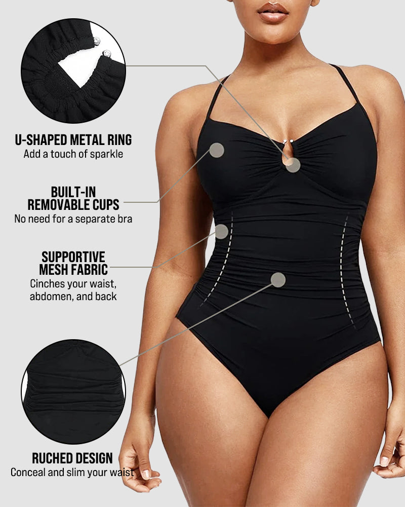 Lily - Shaping-Badeanzug - Elegante Formgebung mit Cut-Out-Detail
