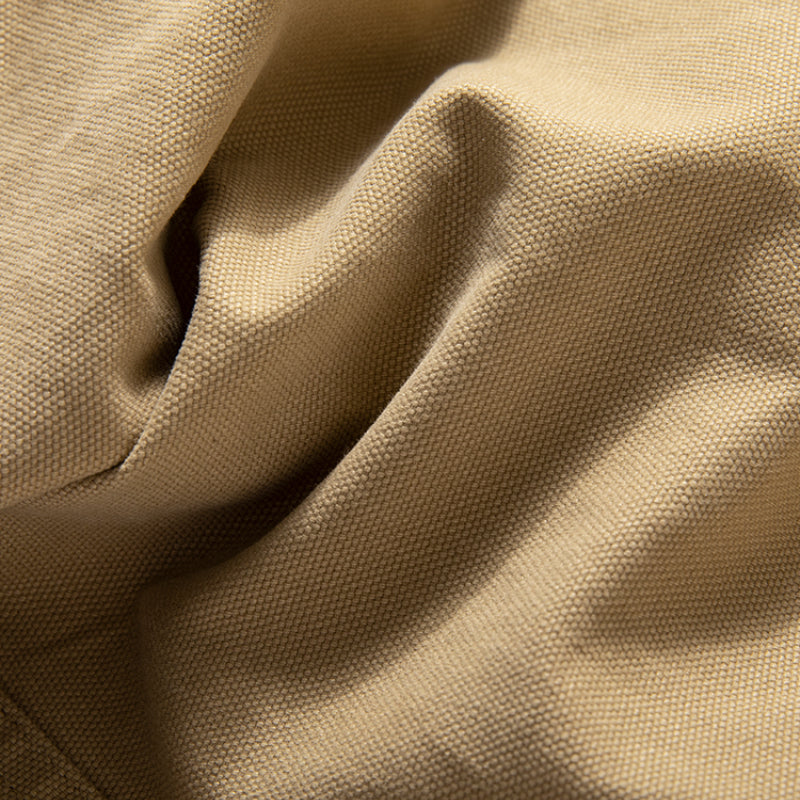 Machete Baumwollhose mit weitem Bein und lockerem Schnitt