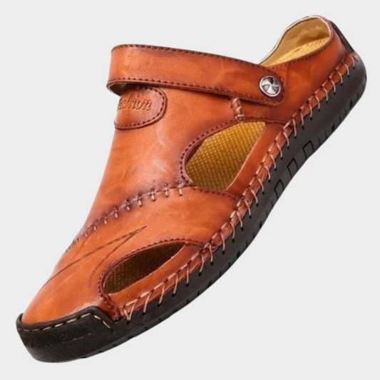 Charles - Orthopädische Ledersandalen