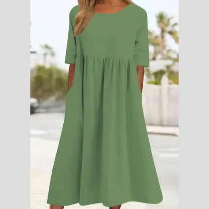 LORETTA - ELEGANTES UND SCHMEICHELHAFTES KLEID