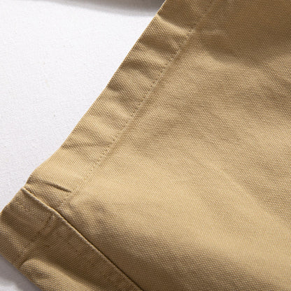 Machete Baumwollhose mit weitem Bein und lockerem Schnitt