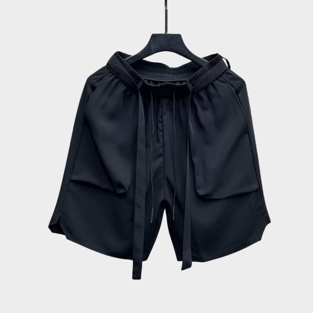 Lose Shorts mit geradem Bein