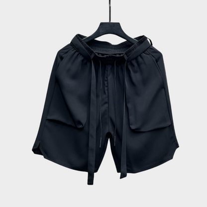 Lose Shorts mit geradem Bein