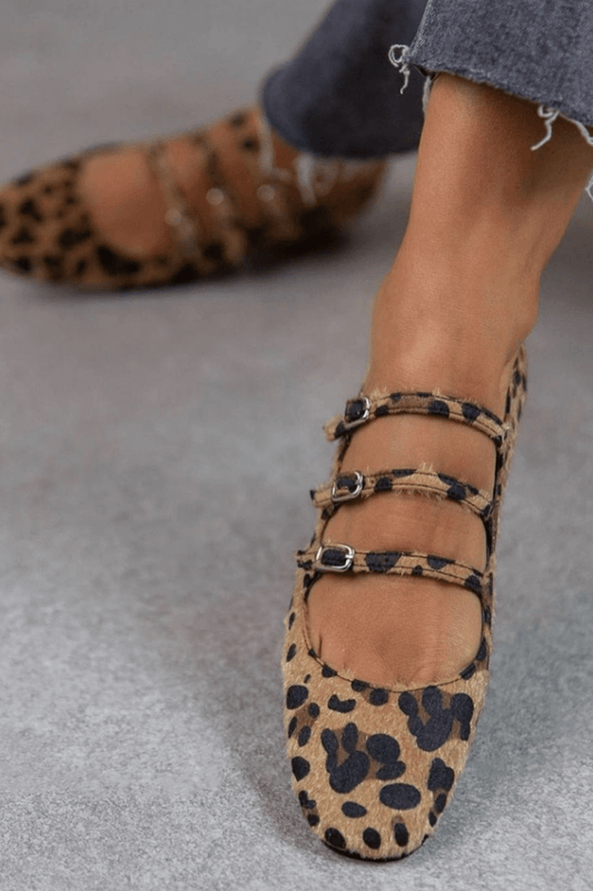 BRUNA | BALLERINAS IM ANIMALIER-STIL