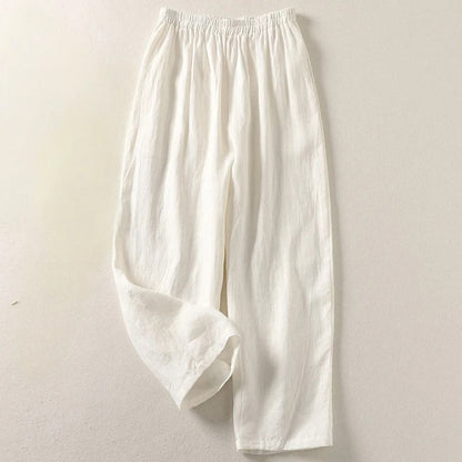 ALISA - BEQUEME LEINENHOSE