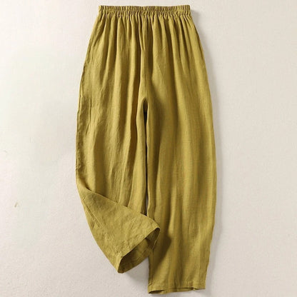 ALISA - BEQUEME LEINENHOSE