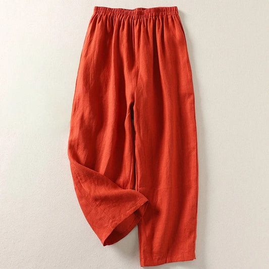ALISA - BEQUEME LEINENHOSE