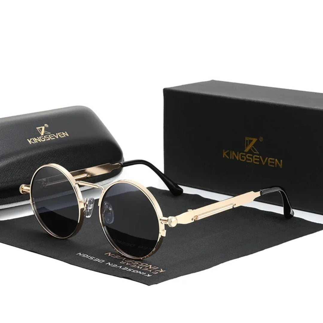 Diego - KINGSEVEN Gothic Steampunk Sunglasses Polarized