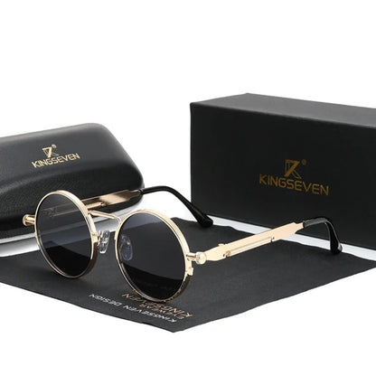 Diego - KINGSEVEN Gothic Steampunk Sunglasses Polarized