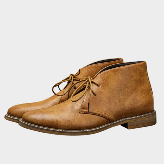 Henry - chukka boots i läder