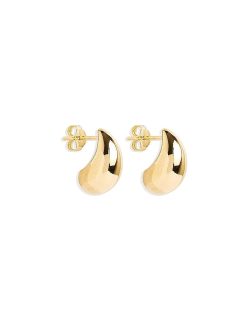 Mato Tropfenohrringe | Gold 18k