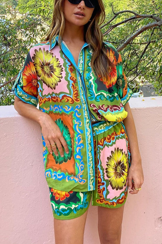 Disco Daisy - Shorts Set