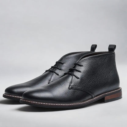 Henry - chukka boots i läder