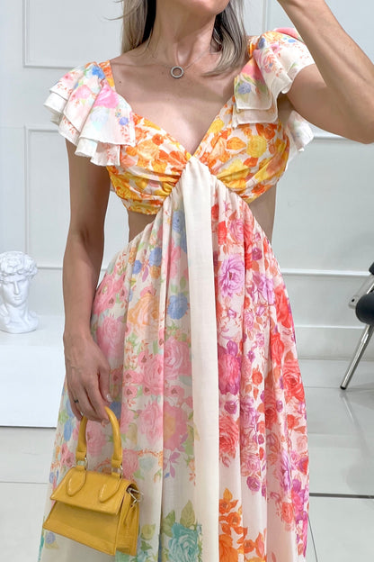 BLÜHEND - MAXIKLEID