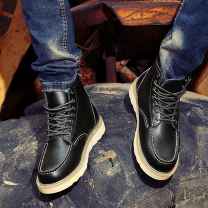 Caleb - Vintage-Lederstiefel