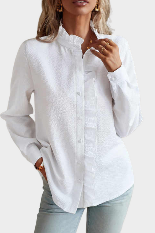 Freya - Elegante Polo Bluse