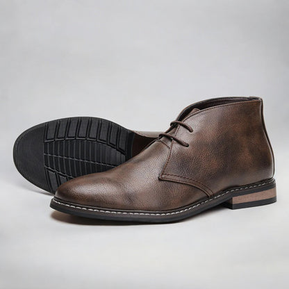 Henry - chukka boots i läder