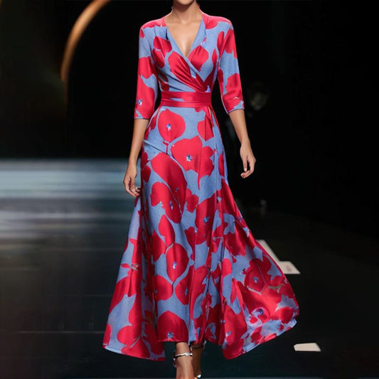 Beatrice | Kleid mit V-Ausschnitt