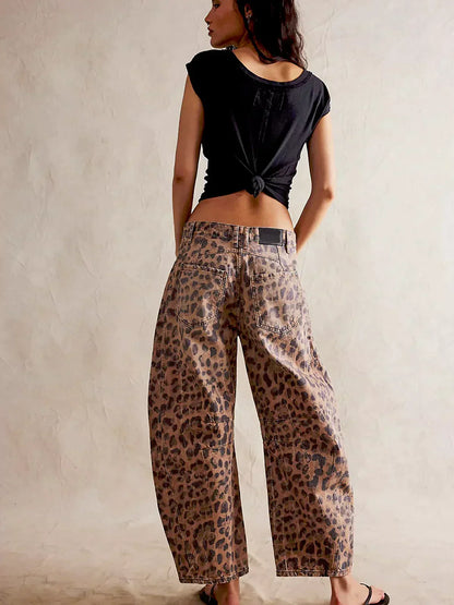 EDITH - BEQUEME LEOPARDENHOSE