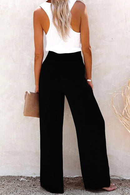 Mildred - Bequeme Hose mit hoher Taille