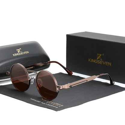 Diego - KINGSEVEN Gothic Steampunk Sunglasses Polarized