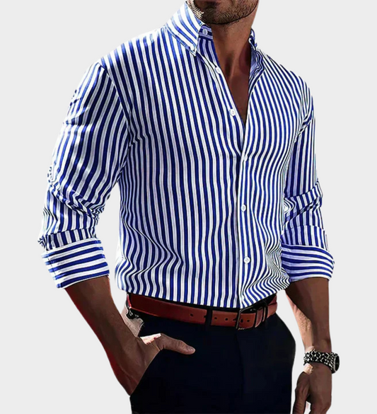 Salvatore - Gestreiftes Hemd