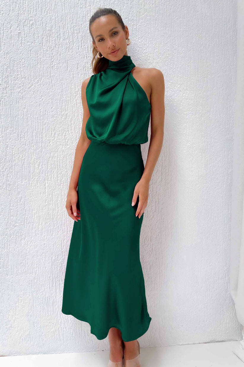 Blume - Elegantes langes Kleid