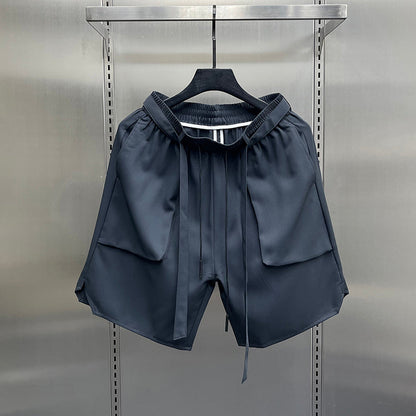 Lose Shorts mit geradem Bein