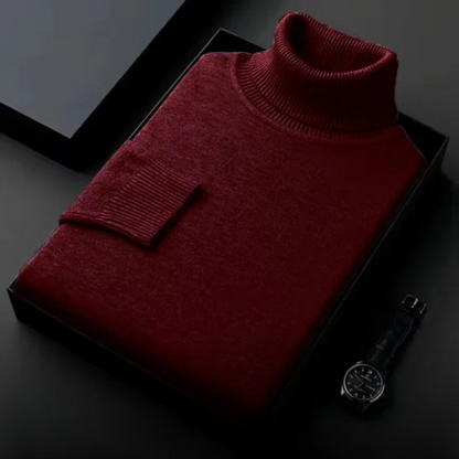 Leon - Rollkragenpullover aus Kaschmir