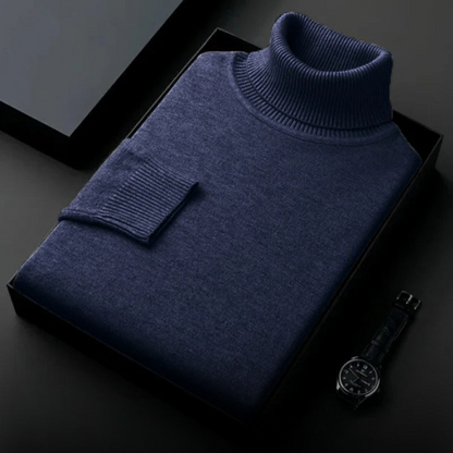 Leon - Rollkragenpullover aus Kaschmir