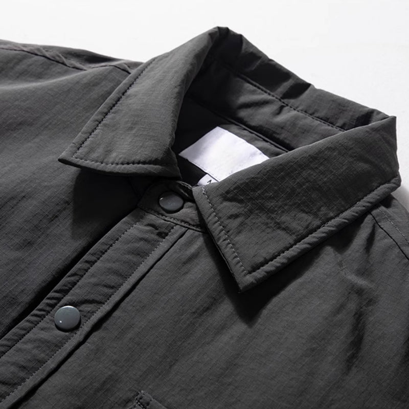 Quilted Loose Casual Lapel Coat