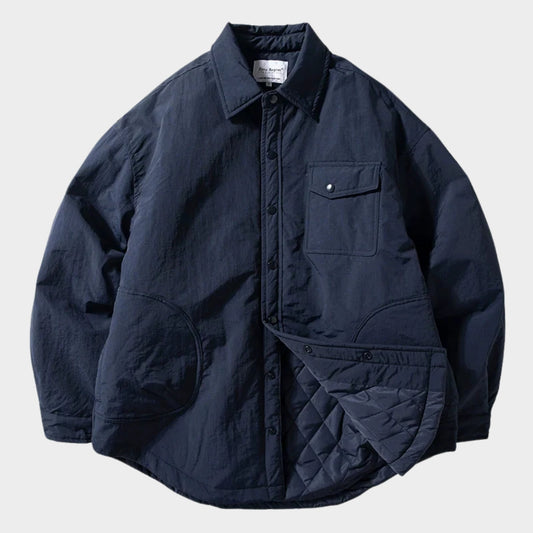 Quilted Loose Casual Lapel Coat