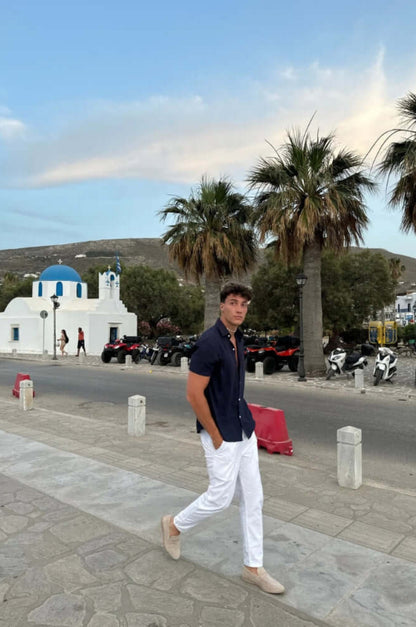 Leinen Sommer Pantalon