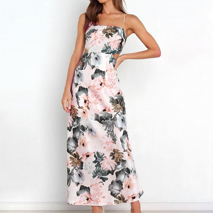 Jayne - Maxikleid mit Blumenmuster